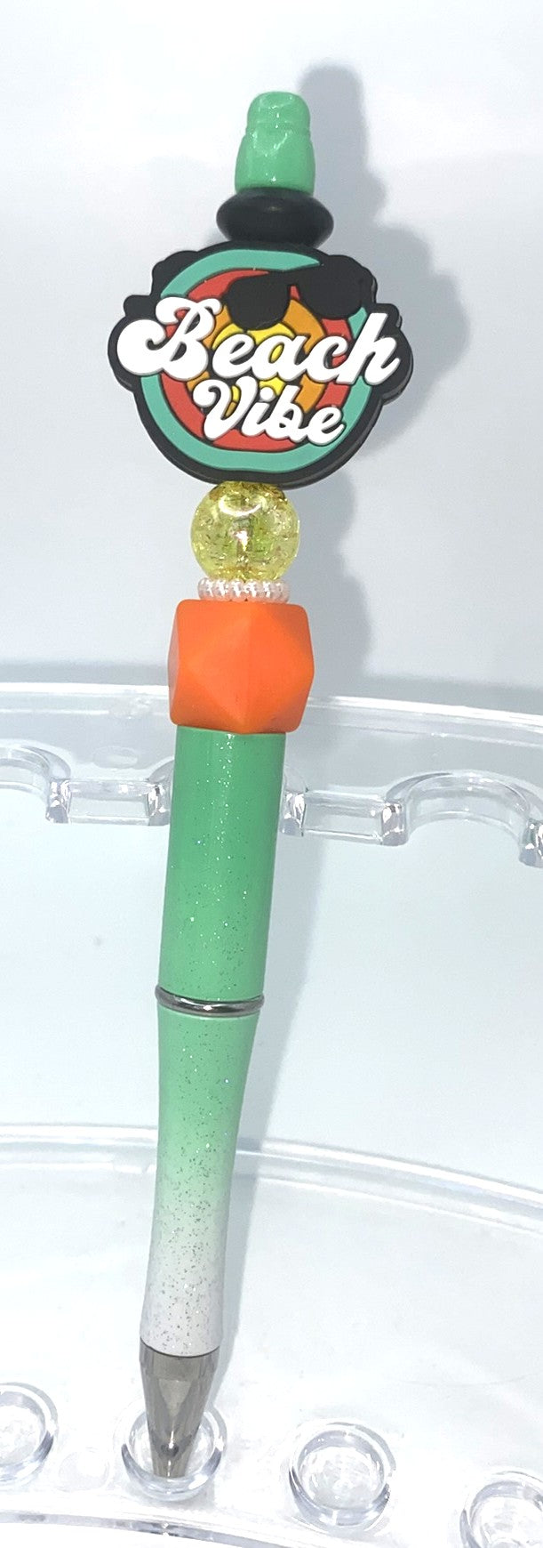 Beach Vibe Beaded Pen