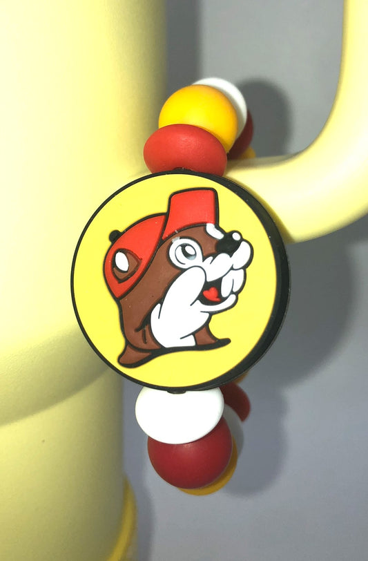 Gas Station Beaver Stanley Tumbler Cup Handle Charm