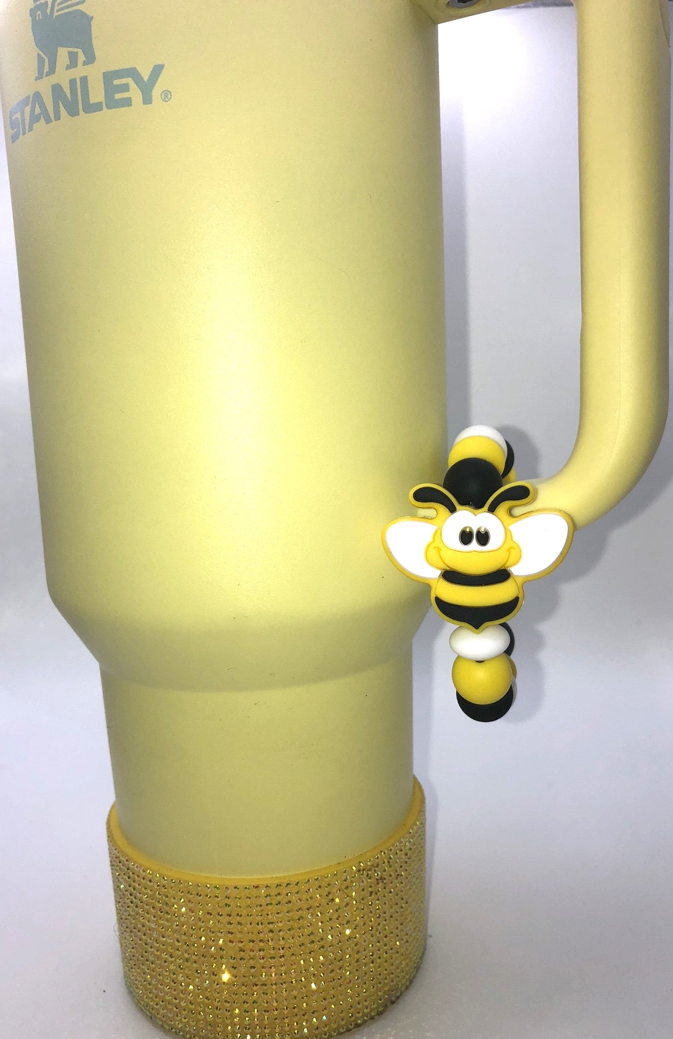 Buzzing Bumblebee Stanley Tumbler Cup Handle Charm