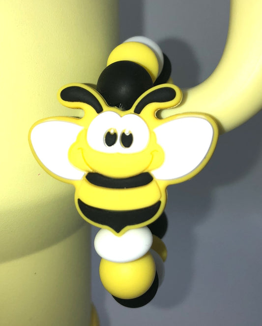 Buzzing Bumblebee Stanley Tumbler Cup Handle Charm