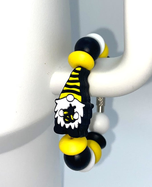 Bumblebee Gnome Stanley Tumbler Cup Handle Charm