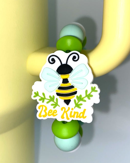 Bee Kind Bumblebee Stanley Tumbler Cup Handle Charm
