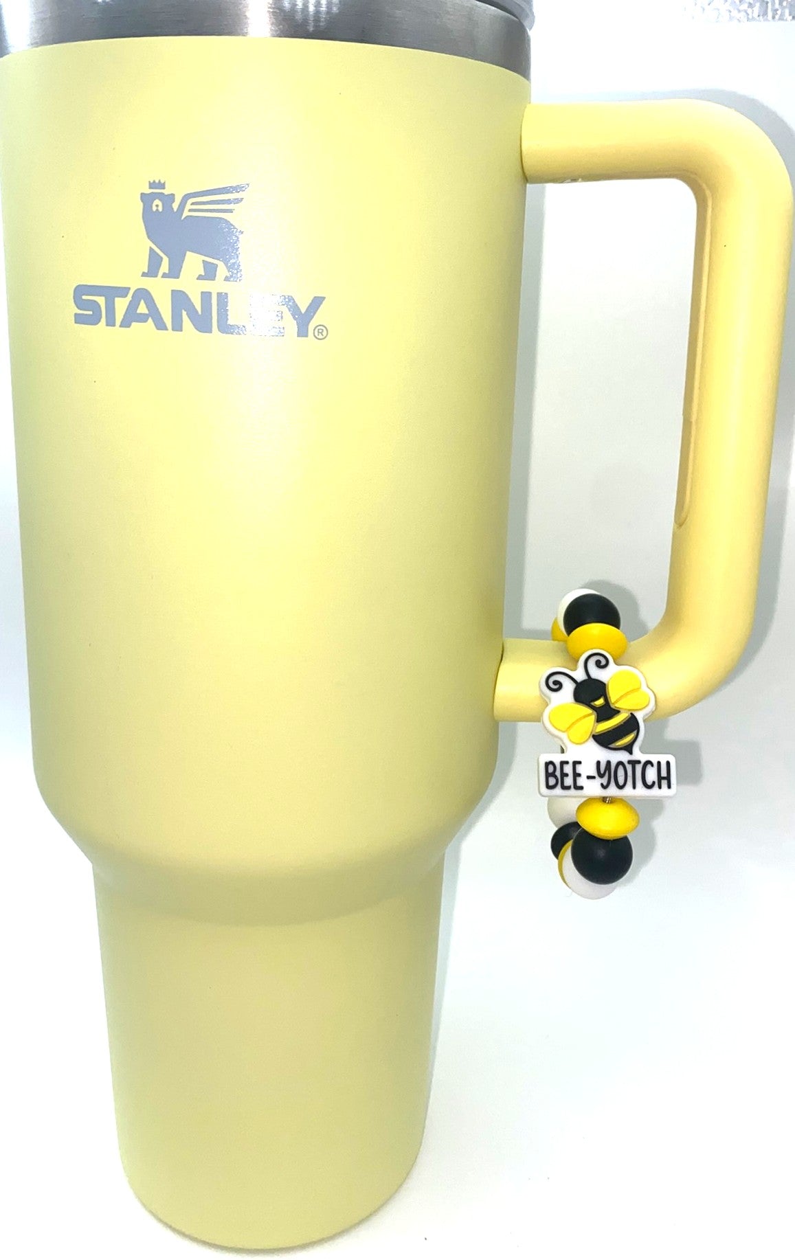 Bee-Yotch Bee Stanley Tumbler Cup Handle Charm