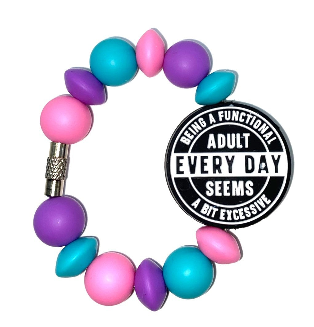 Being A Functional Adult Everyday Seems A Bit Excessive Stanley Tumbler Cup Handle Charm