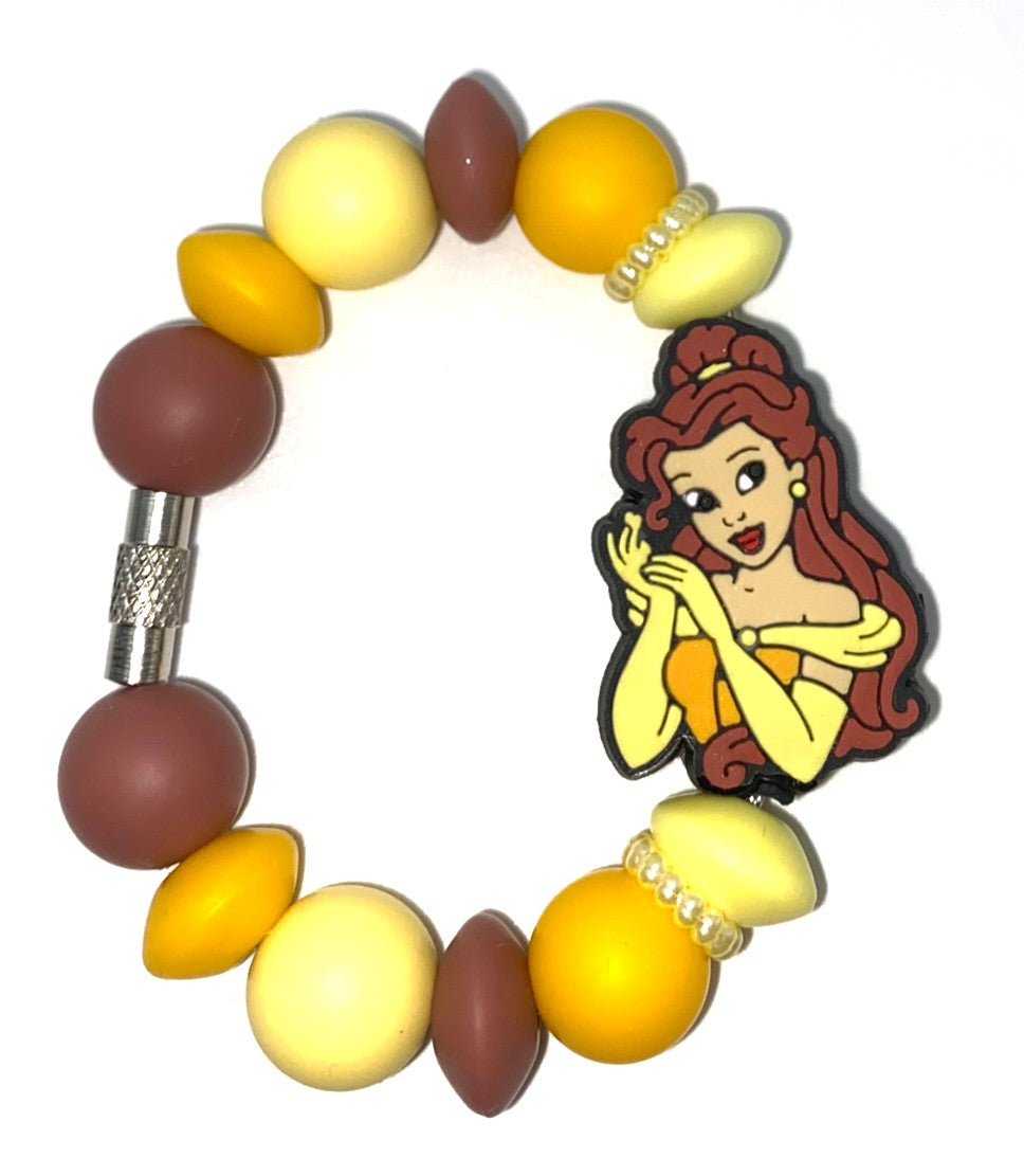 Beautiful Princess Upper Body Stanley Tumbler Cup Handle Charm