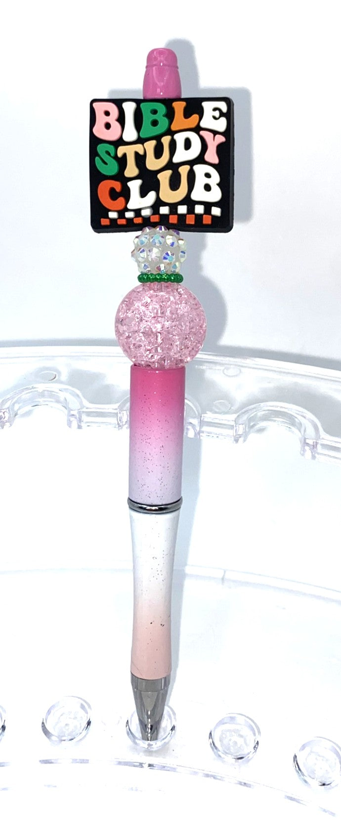 Bible Study Club Beaded Pen