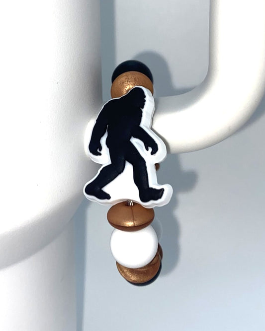 Bigfoot Sasquatch Silhouette Stanley Tumbler Cup Handle Charm