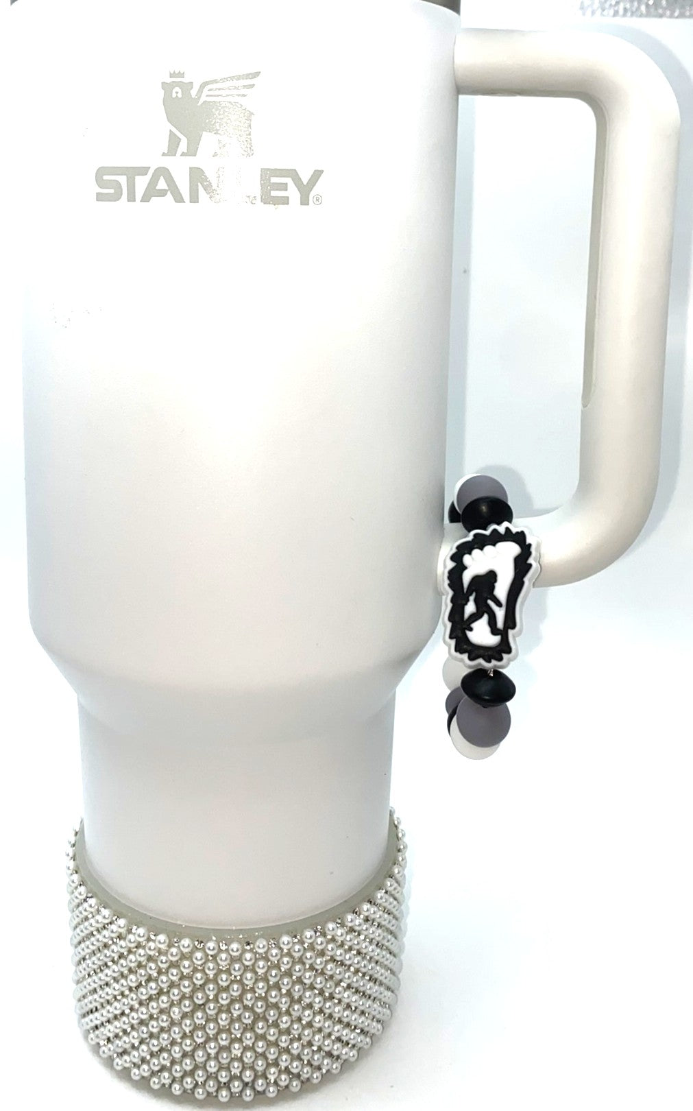Bigfoot Foot Print Sasquatch Stanley Tumbler Cup Handle Charm