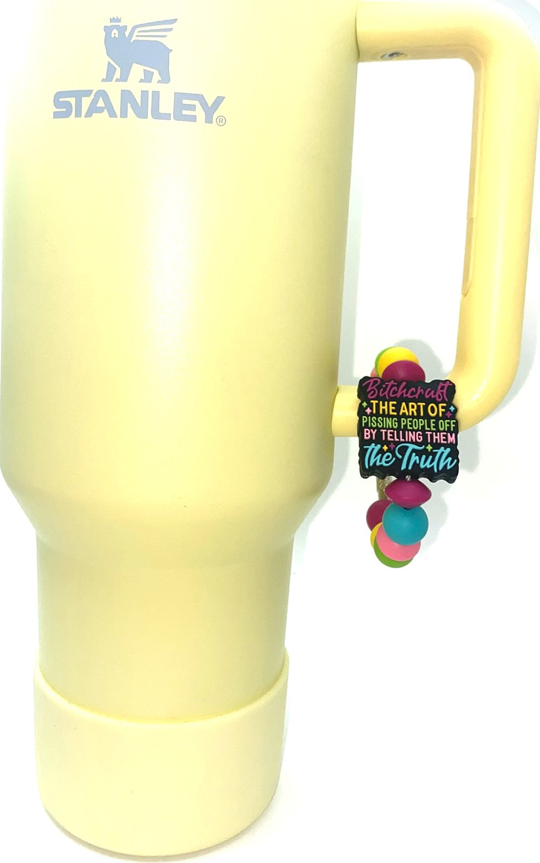Bitchcraft The Art Of Pissing People Off By Telling Them The Truth Stanley Tumbler Cup Handle Charm