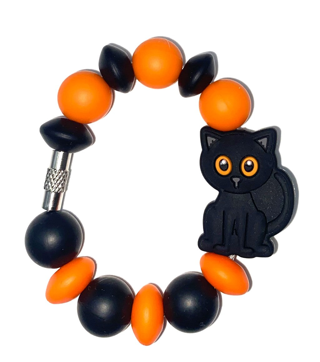 Black Cat Stanley Tumbler Cup Handle Charm