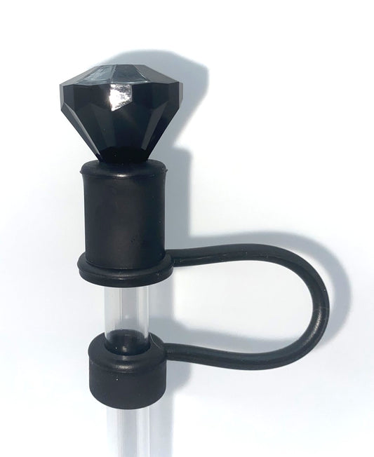Black Diamond Straw Topper