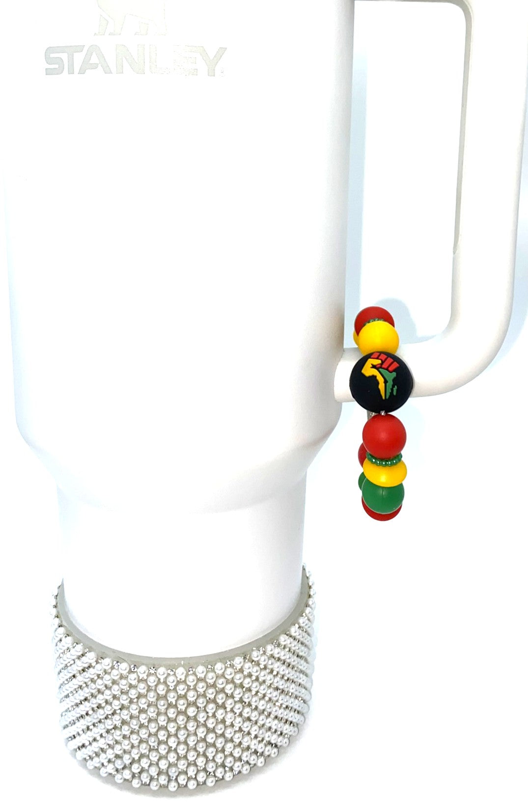 Black History Round Double-Sided Stanley Tumbler Cup Handle Charm