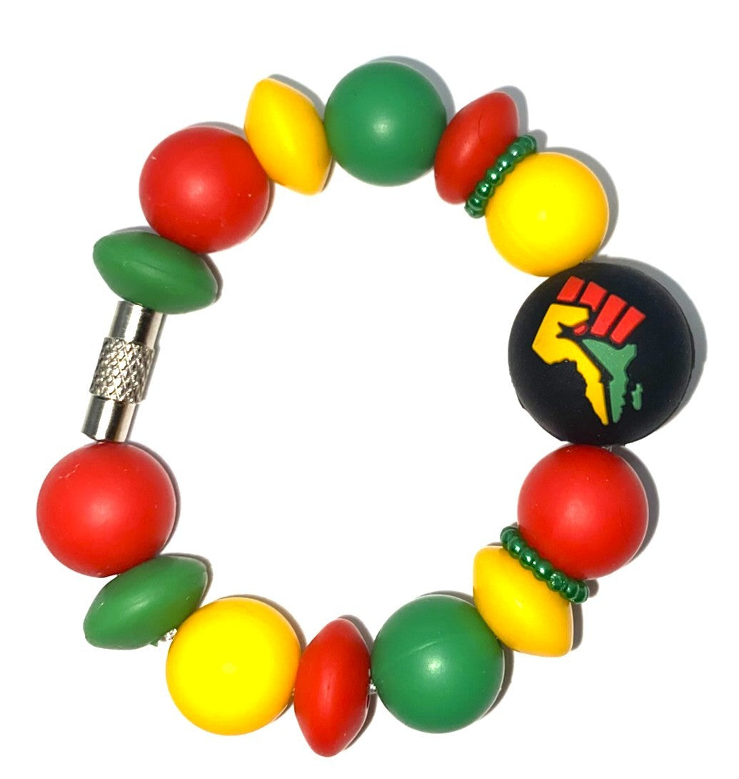 Black History Round Double-Sided Stanley Tumbler Cup Handle Charm