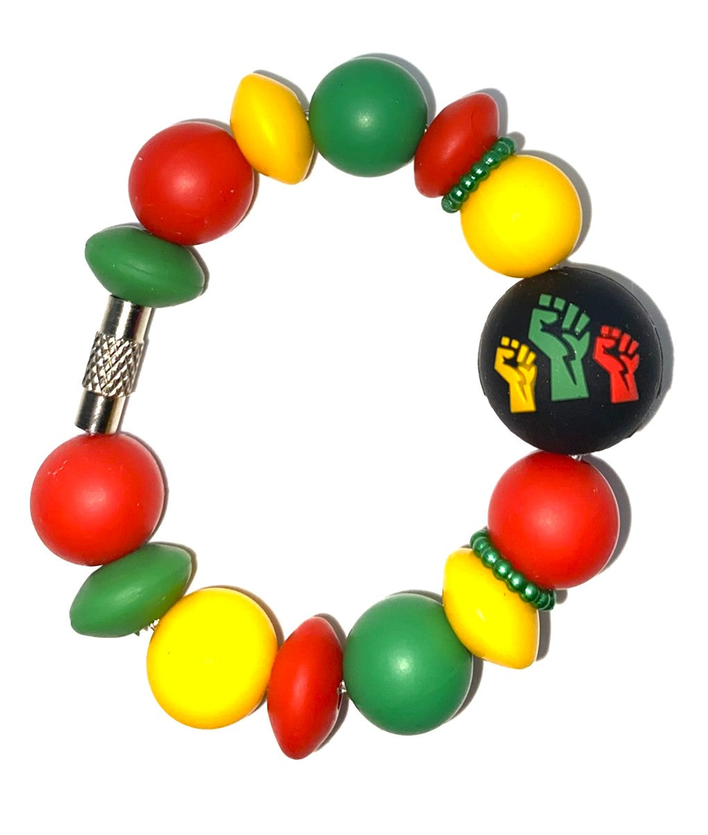 Black History Round Double-Sided Stanley Tumbler Cup Handle Charm