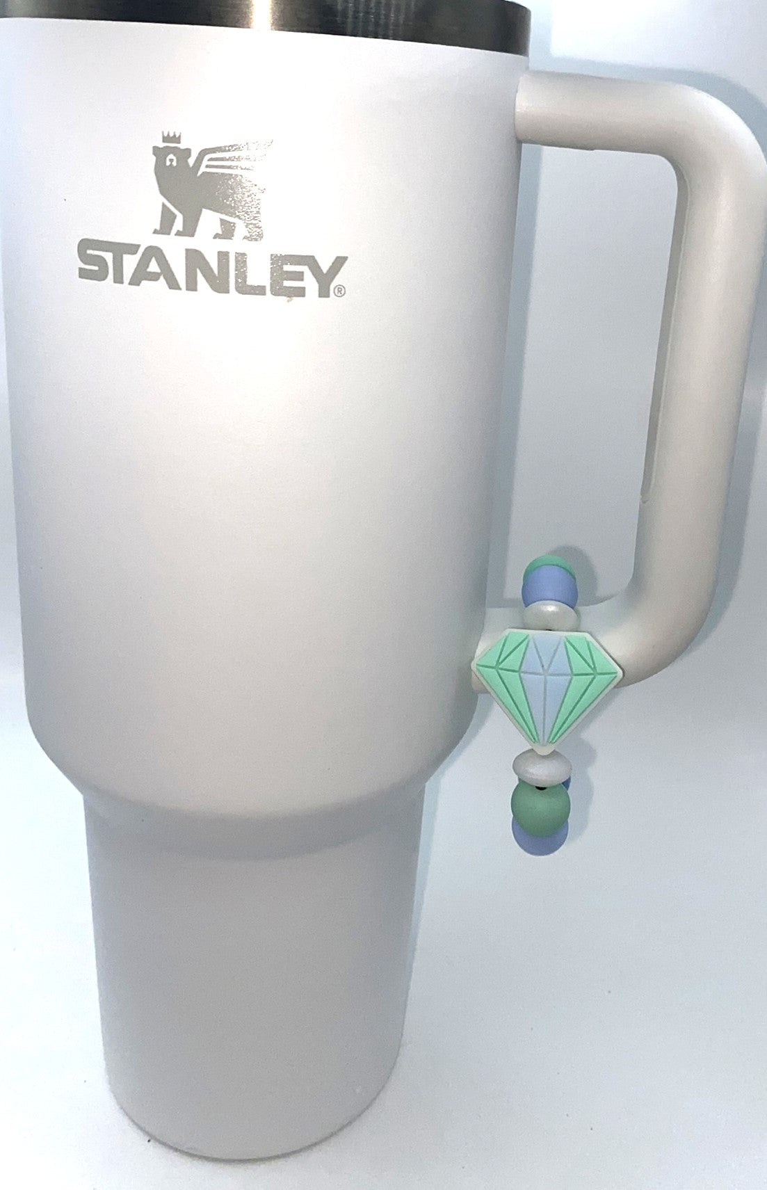 Blue Diamond Stanley Cup Tumbler Handle Charm