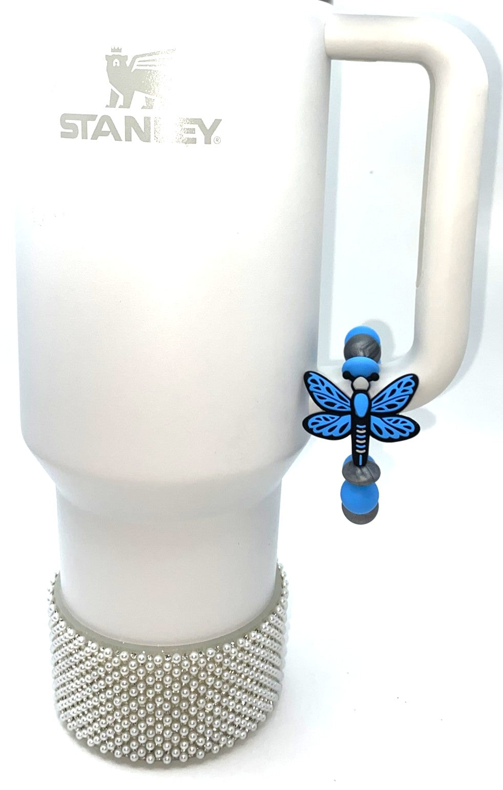 Blue Dragonfly Stanley Tumbler Cup Handle Charm