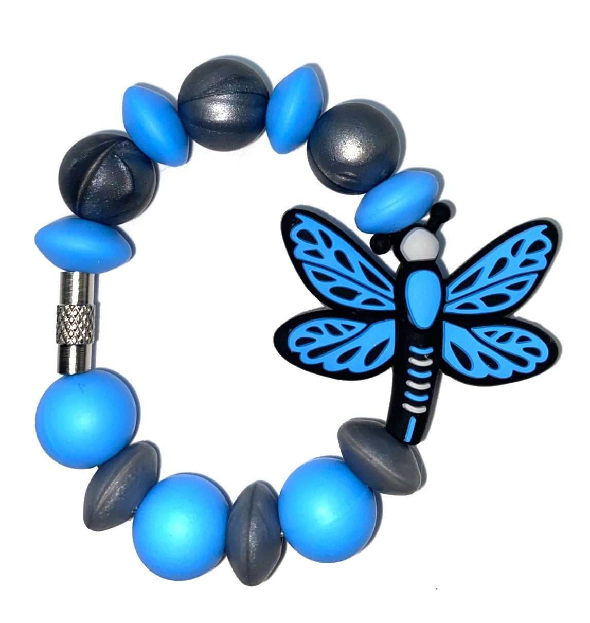 Blue Dragonfly Stanley Tumbler Cup Handle Charm
