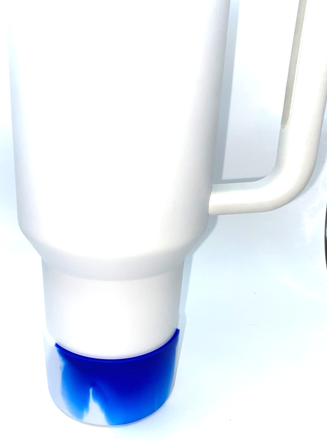 Blue & White Swirl Stanley Tumbler Boot Sleeve #216