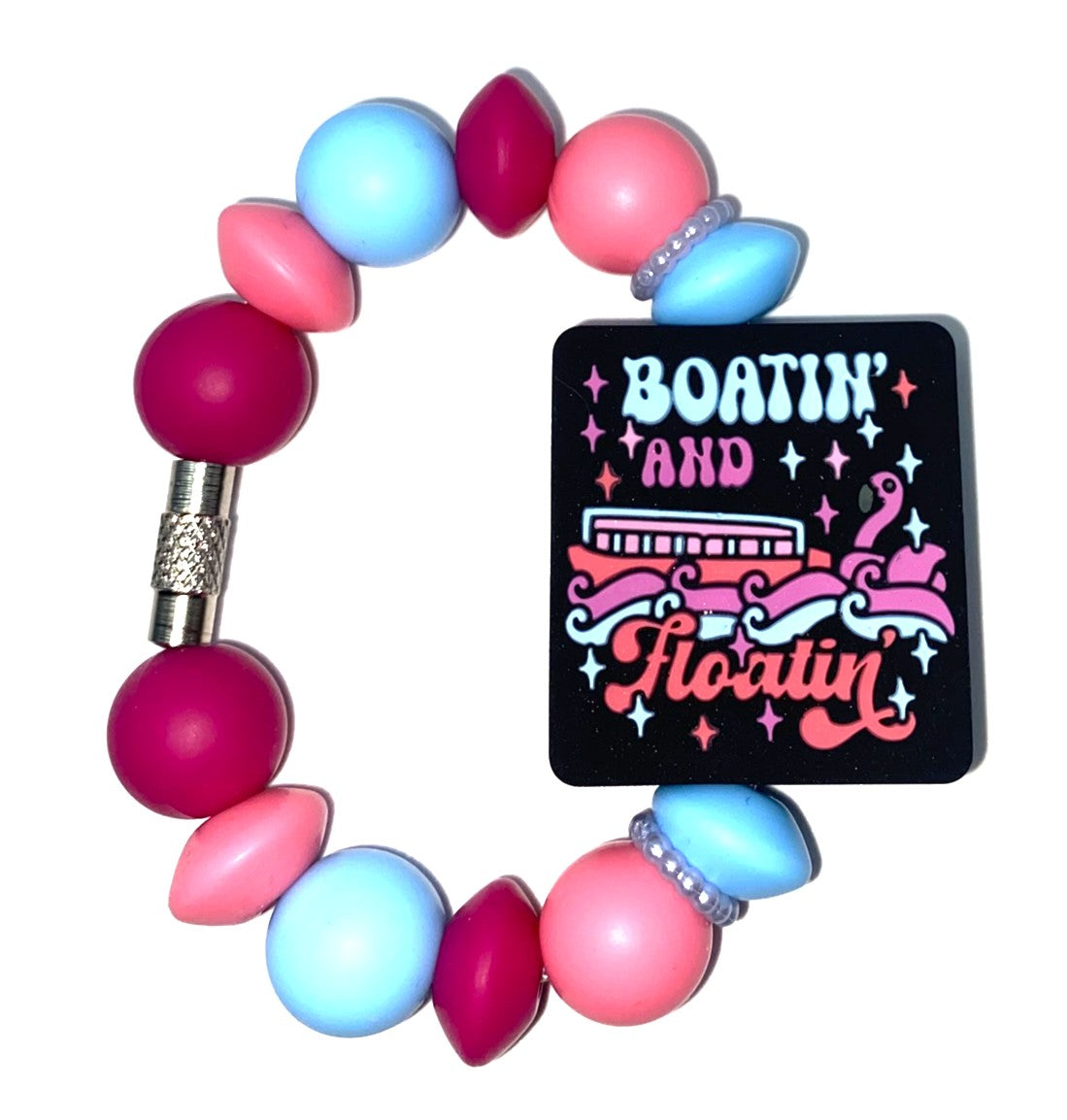 Boatin' & Floatin' Stanley Tumbler Cup Handle Charm