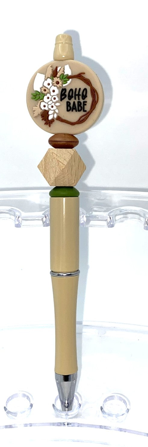 Boho Babe Beaded Pen