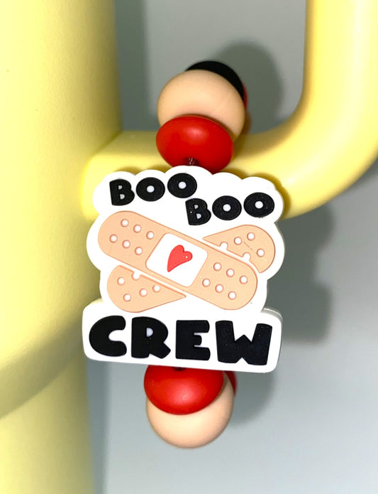 Boo Boo Crew Band-Aids Nurse Medical Stanley Tumbler Cup Handle Charm