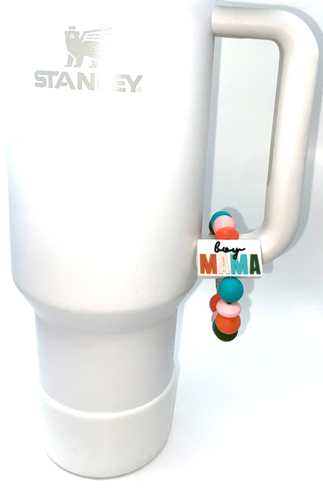 Boy Mama Stanley Tumbler Cup Handle Charm