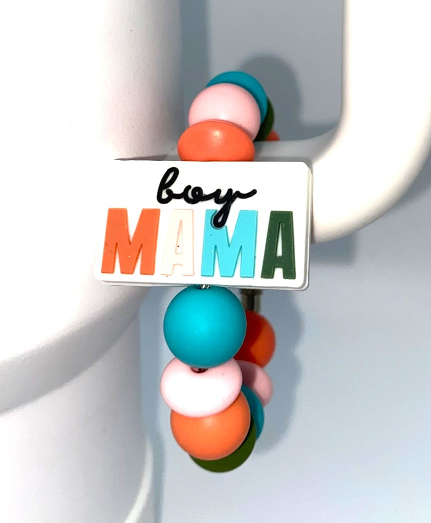 Boy Mama Stanley Tumbler Cup Handle Charm