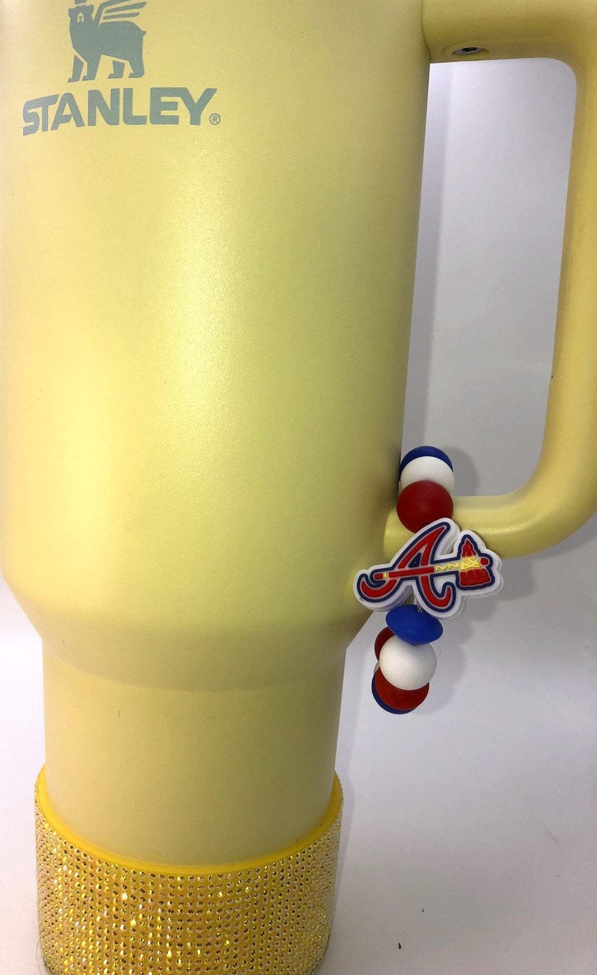 Braves Baseball A Tomahawk Stanley Tumbler Cup Handle Charm