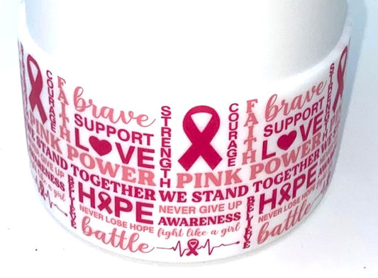 Breast Cancer Awareness Stanley Tumbler Boot Sleeve #126