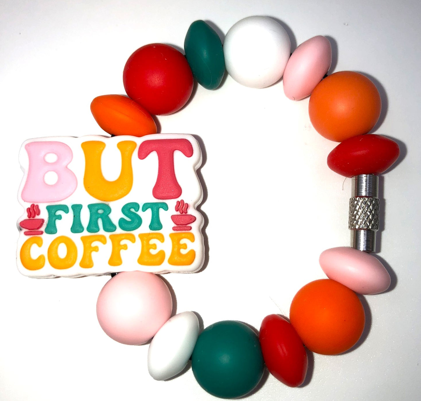 But First Coffee Stanley Tumbler Cup Handle Charm