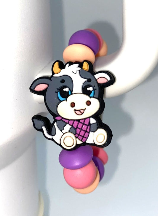 Cow Buttercup Stanley Tumbler Cup Handle Charm
