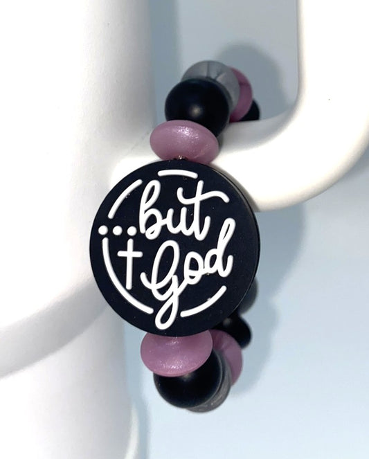 But God Tumbler Cup Handle Charm