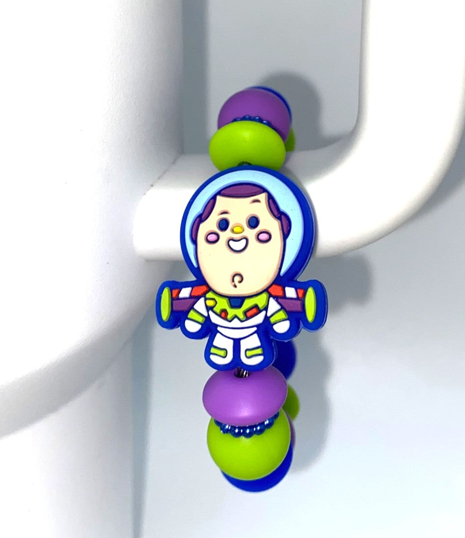 Toy Space Ranger Toy Movie Stanley Tumbler Cup Handle Charm