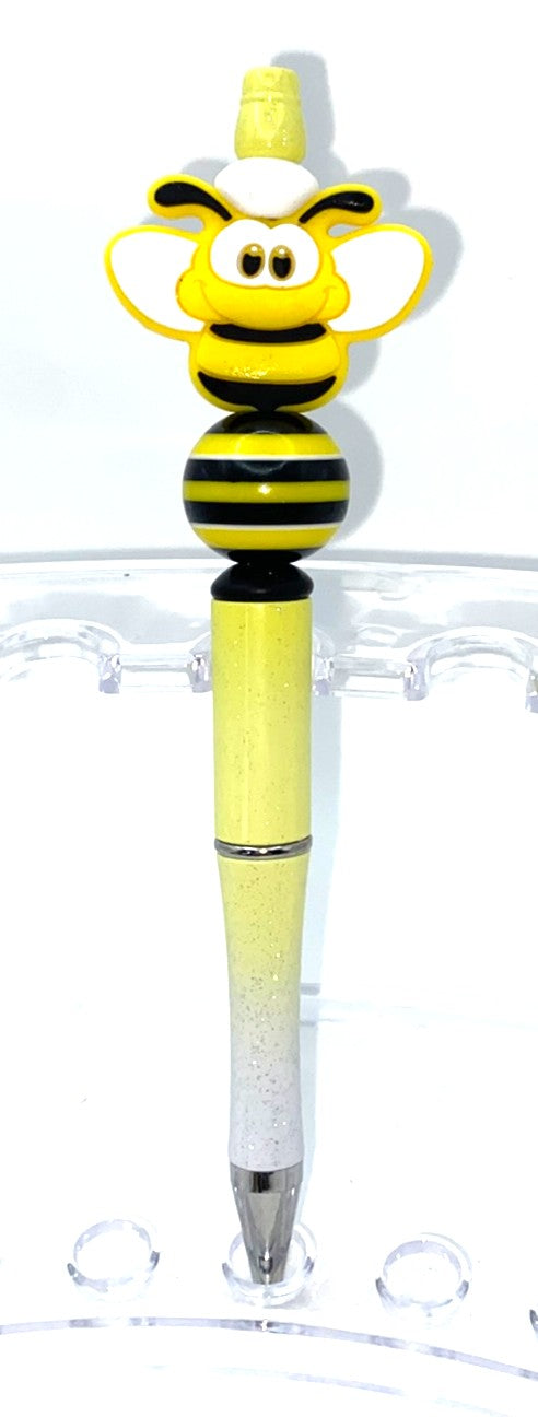 Buzzing Bee Beaded Pen