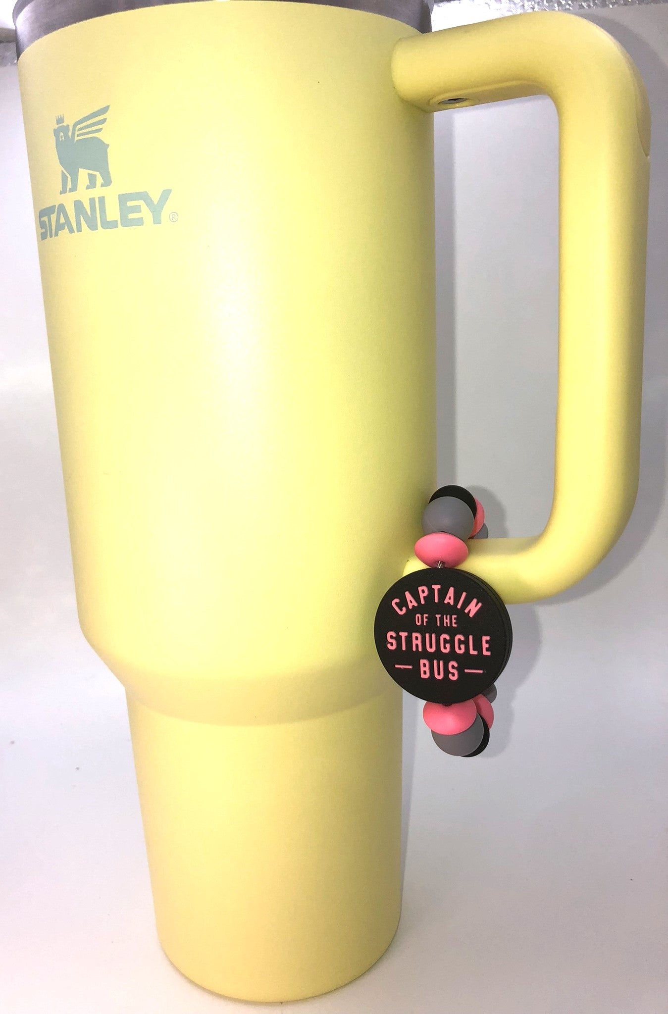 Captain Of The Struggle Bus Stanley Tumbler Cup Handle Charm