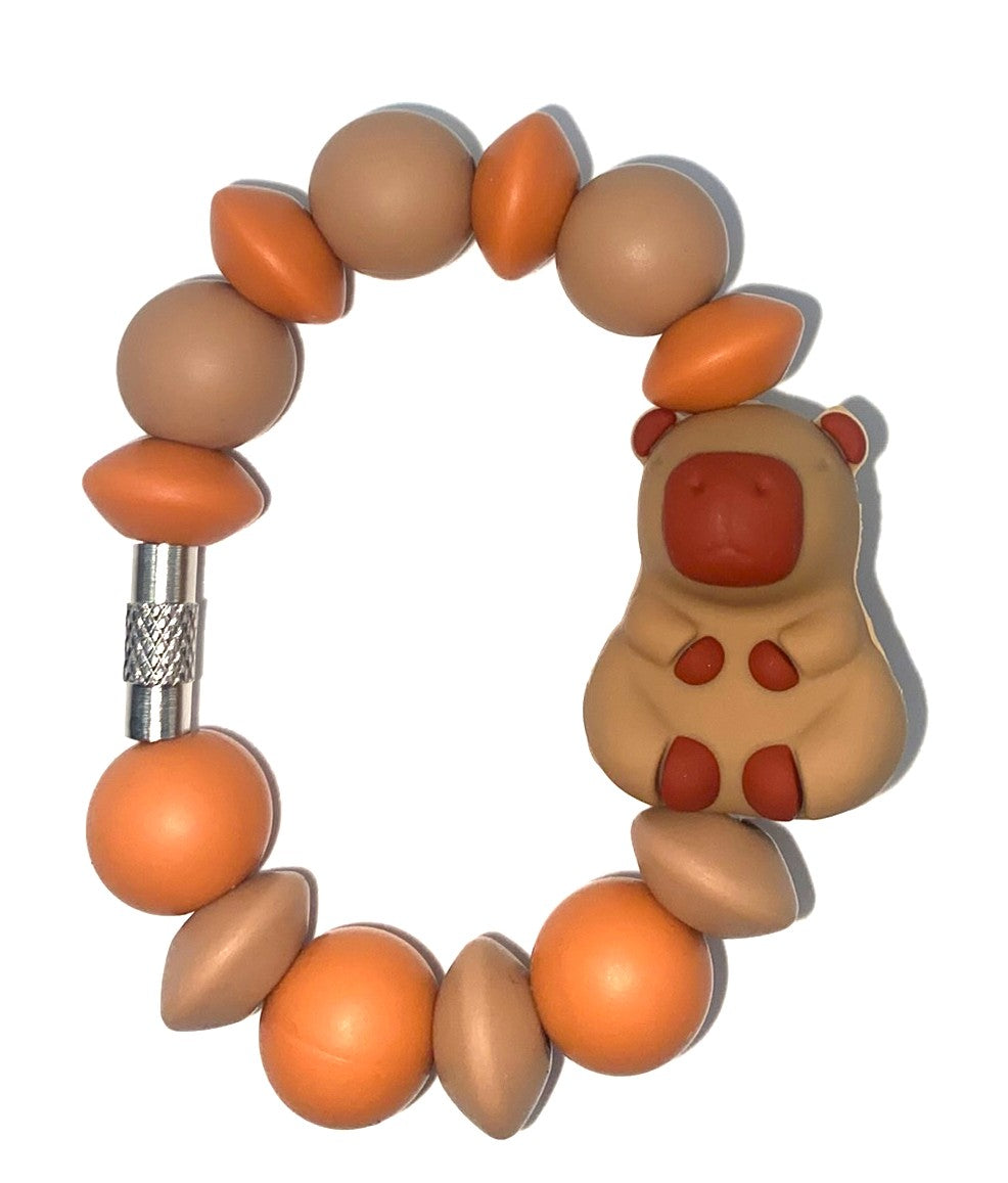 Capybara 3D Stanley Tumbler Cup Handle Charm