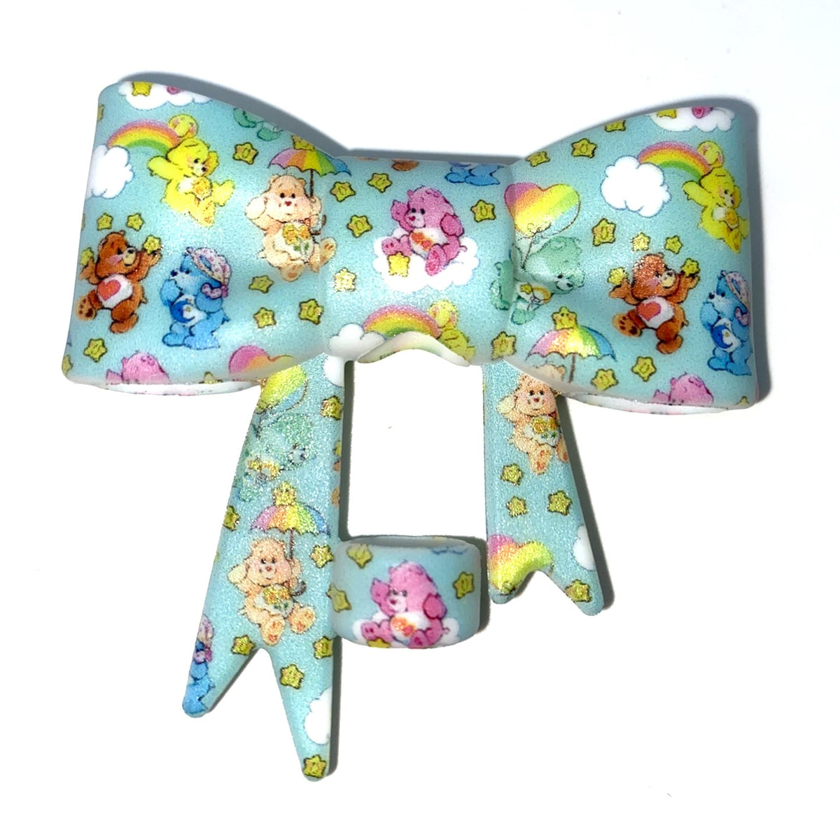 Caring Bears Bow Straw Topper