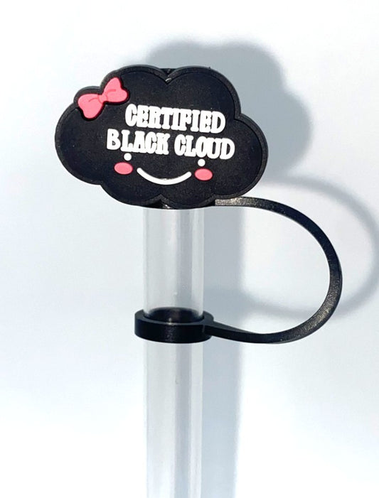 Certified Black Cloud Straw Topper