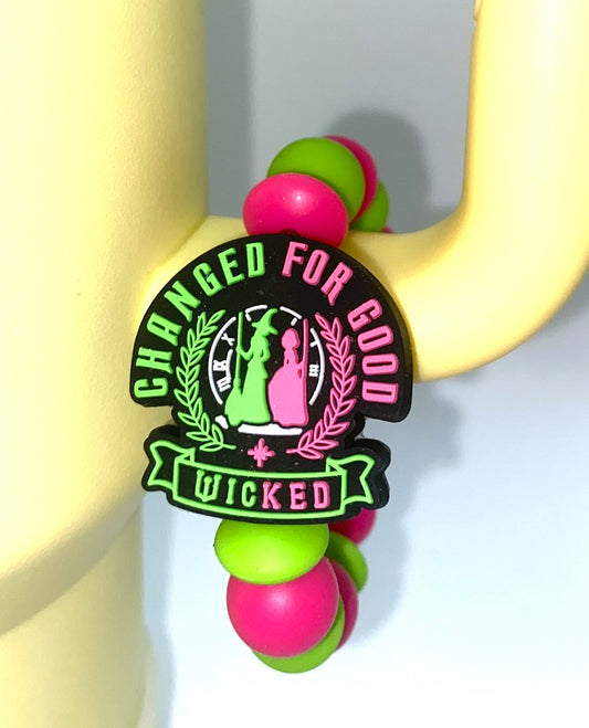 Changed For Good Wicked Stanley Tumbler Cup Handle Charm