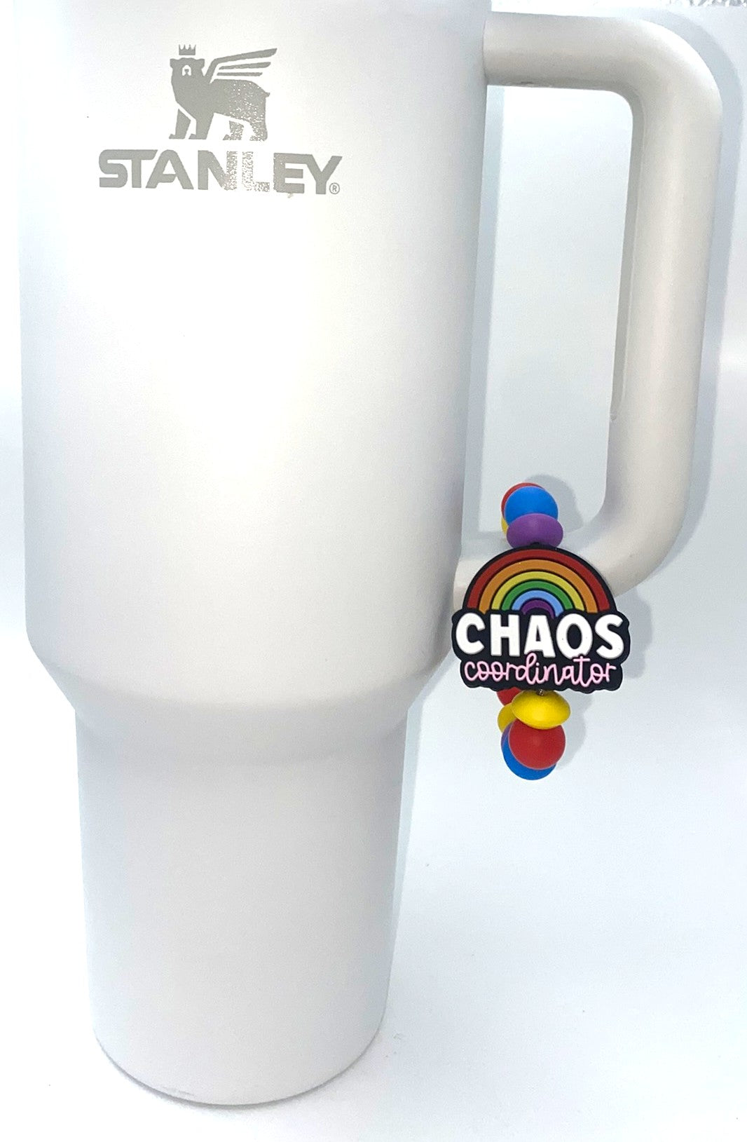 Chaos Coordinator Stanley Tumbler Cup Handle Charm