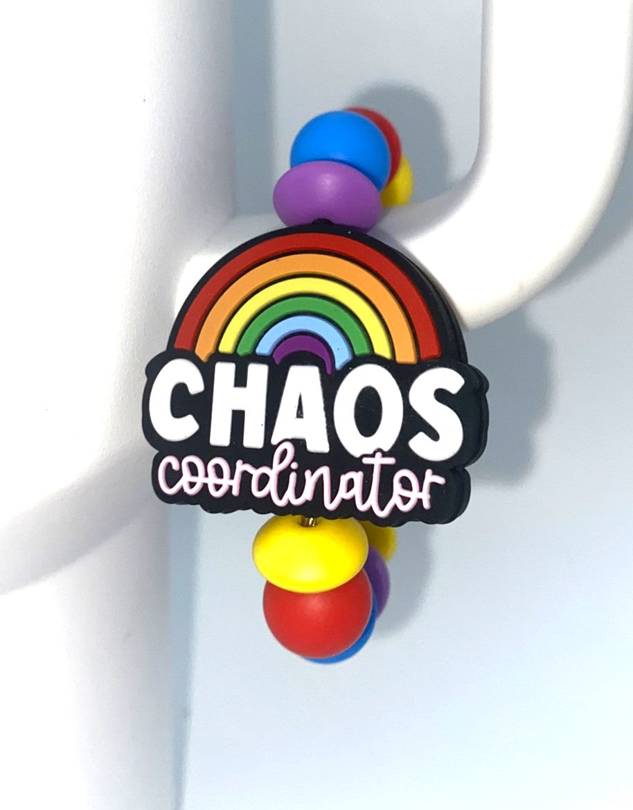 Chaos Coordinator Stanley Tumbler Cup Handle Charm