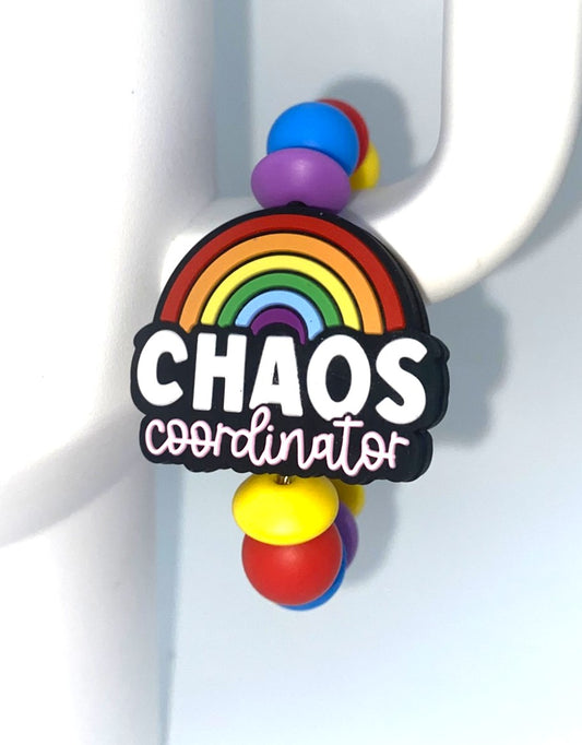 Chaos Coordinator Stanley Tumbler Cup Handle Charm