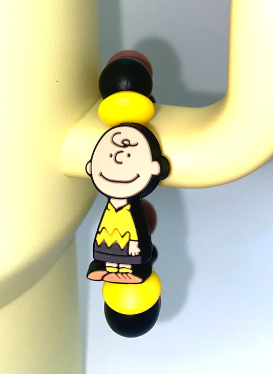 Good Grief Cartoon Boy Beagle Friend Stanley Tumbler Cup Handle Charm