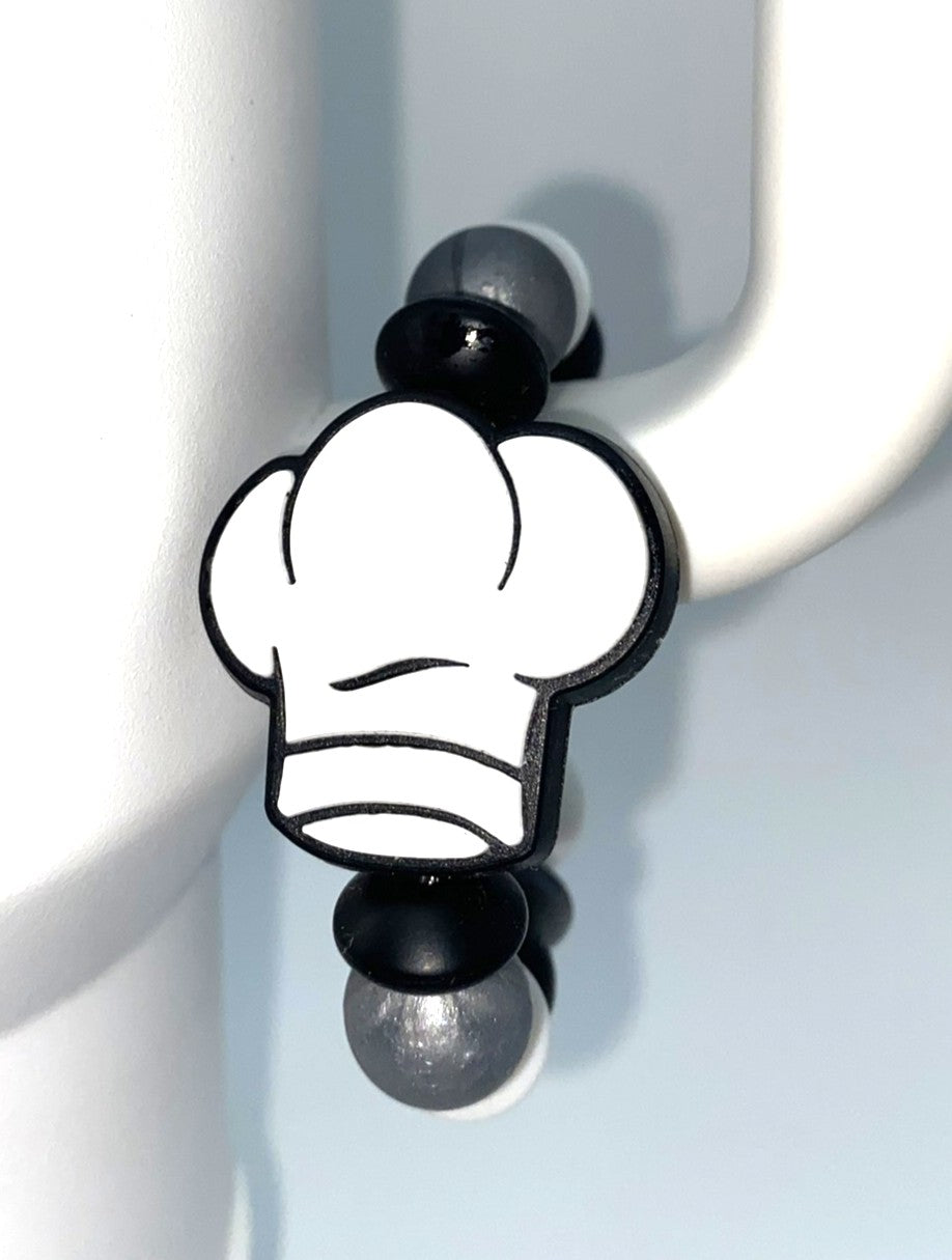 Chef's Hat Toque Blanche Stanley Tumbler Cup Handle Charm