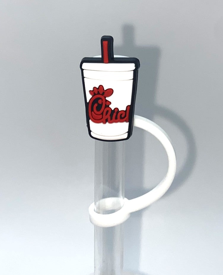 Chicken Fast Food Drink Straw Topper