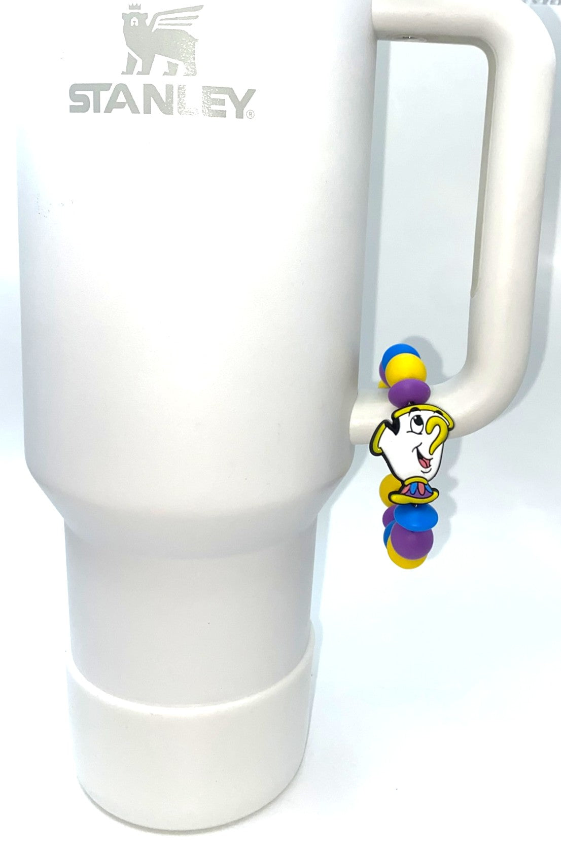 Enchanted Boy Tea Cup Stanley Tumbler Cup Handle Charm