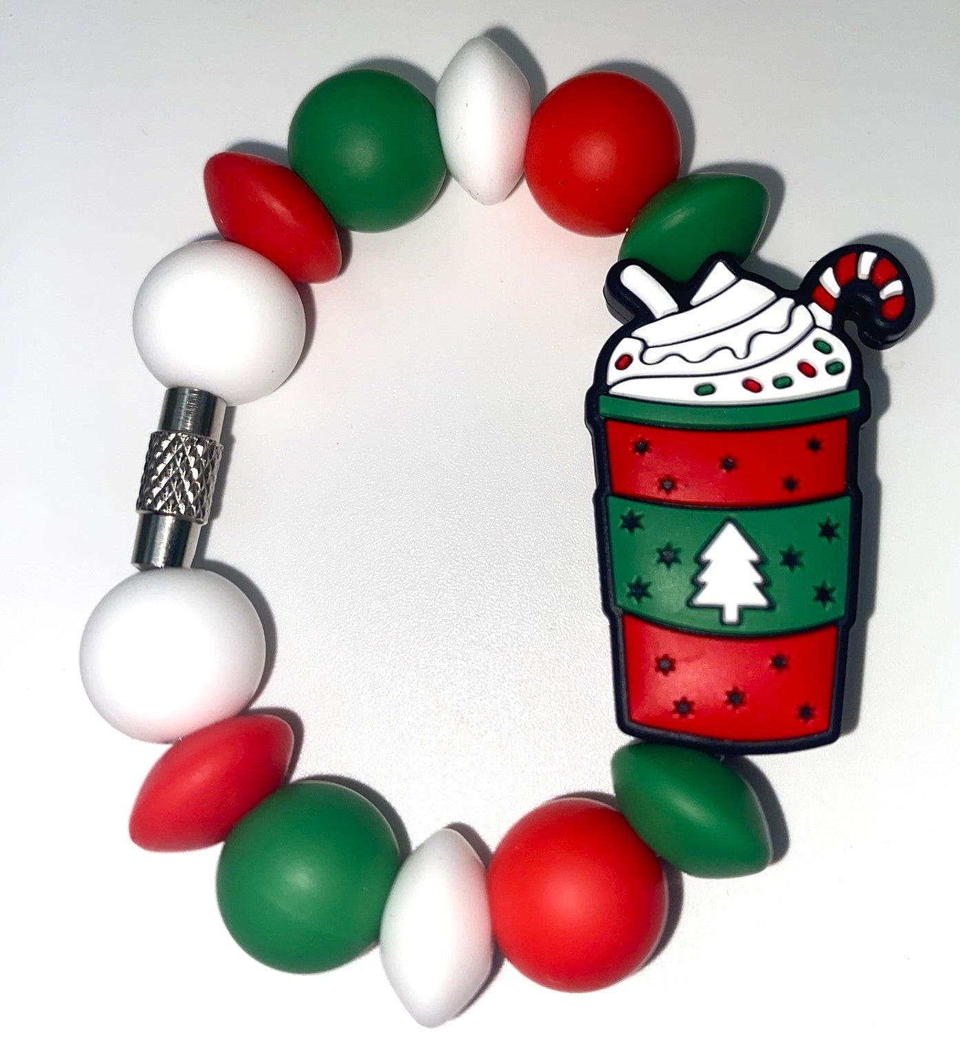 Christmas Coffee Drink Hot Chocolate Cocoa Stanley Tumbler Cup Handle Charm