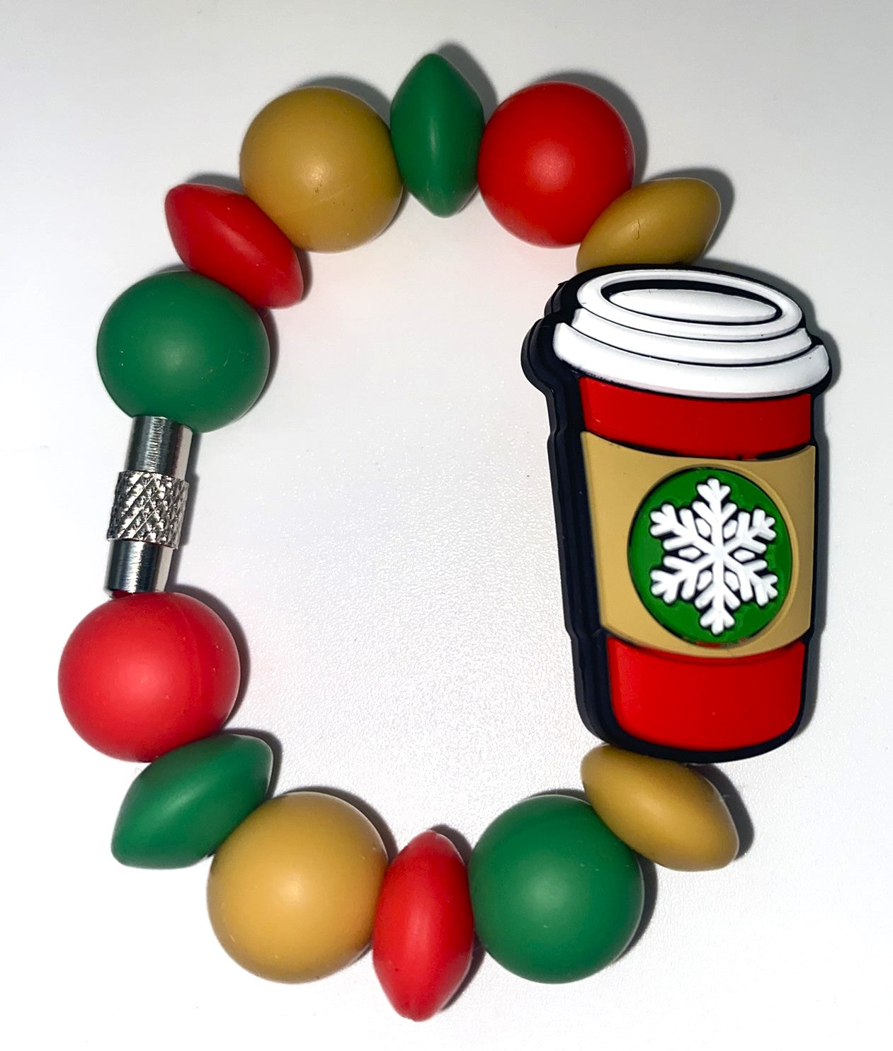 Christmas To Go Coffee Cup Hot Chocolate Cocoa Stanley Tumbler Cup Handle Charm