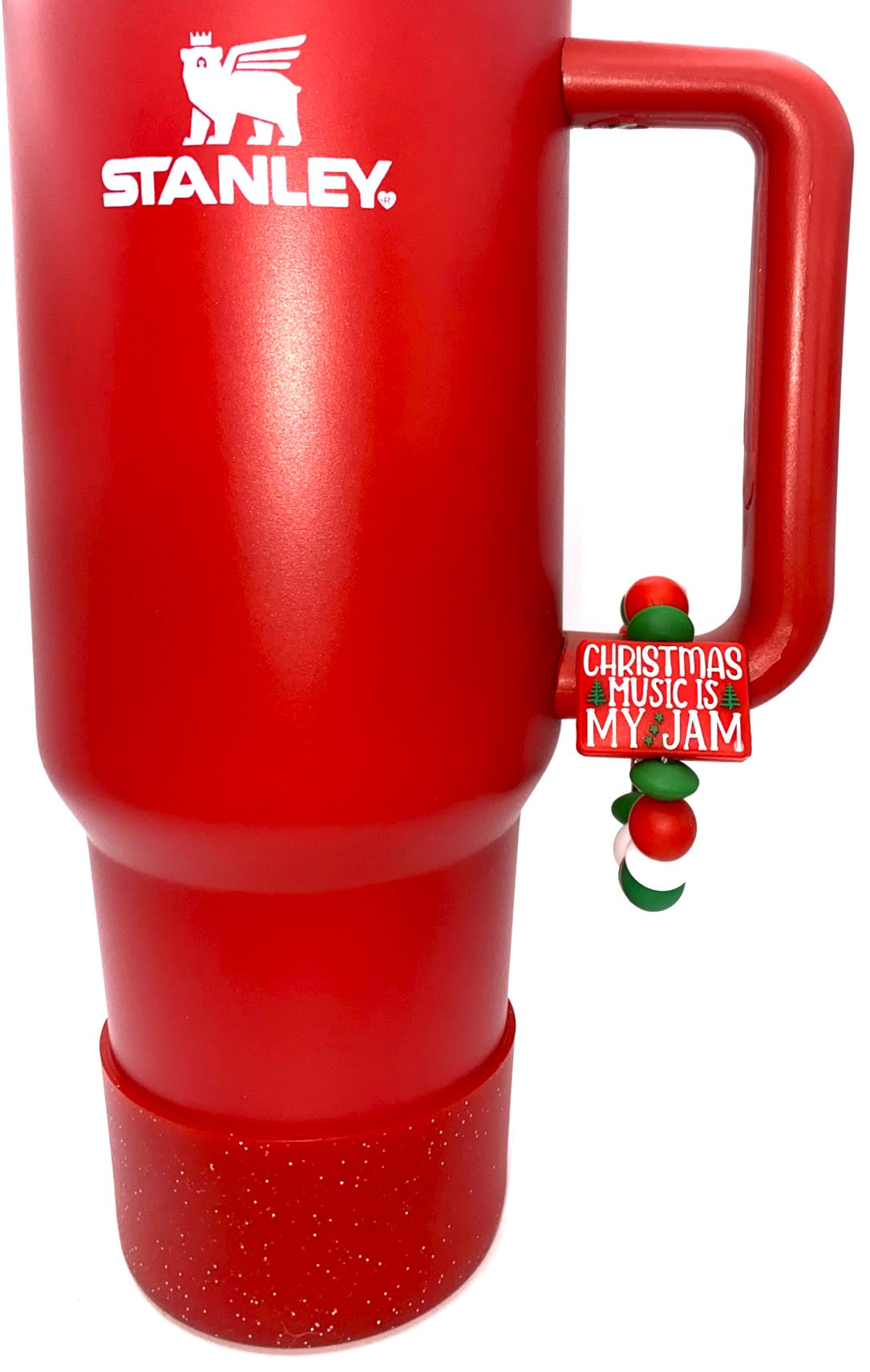 Christmas Music Is My Jam Stanley Tumbler Cup Handle Charm