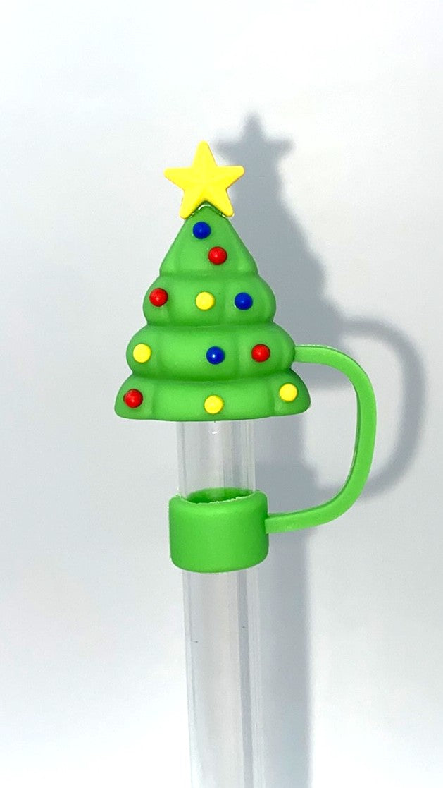Christmas Tree 3D Straw Topper